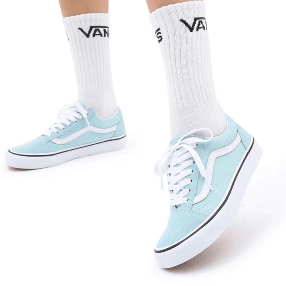 Vans Women's Old Skool Color Theory - Canal Blue VN0007NTH70